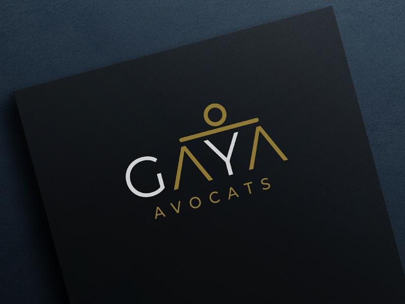 Création du logo Gaya Avocats